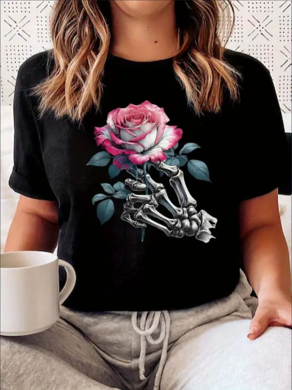 Love Valentine'S Day T-Shirt,   Couple T-Shirt, Couple Christmas, Fashion Casual T-Shirt, Short-Sleeved T-Shirt