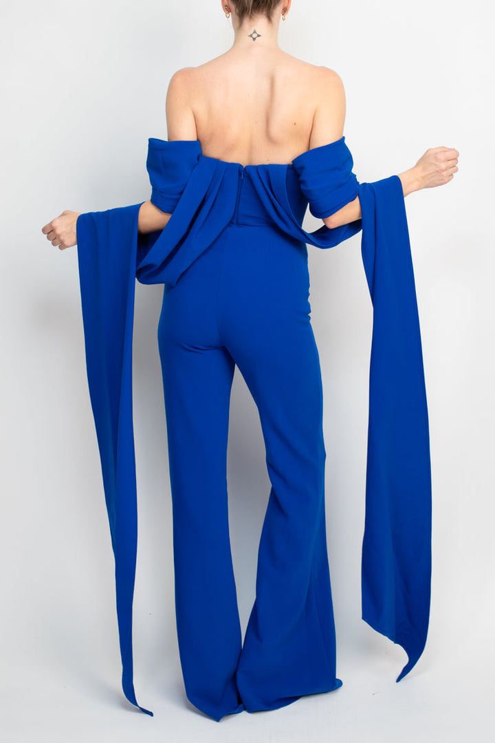 Jovani off the shoulder scuba crepe jumpsuit-2