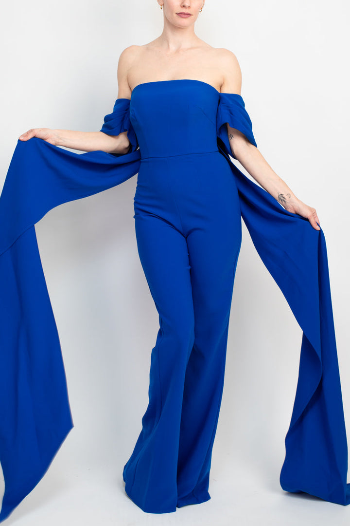 Jovani off the shoulder scuba crepe jumpsuit-0
