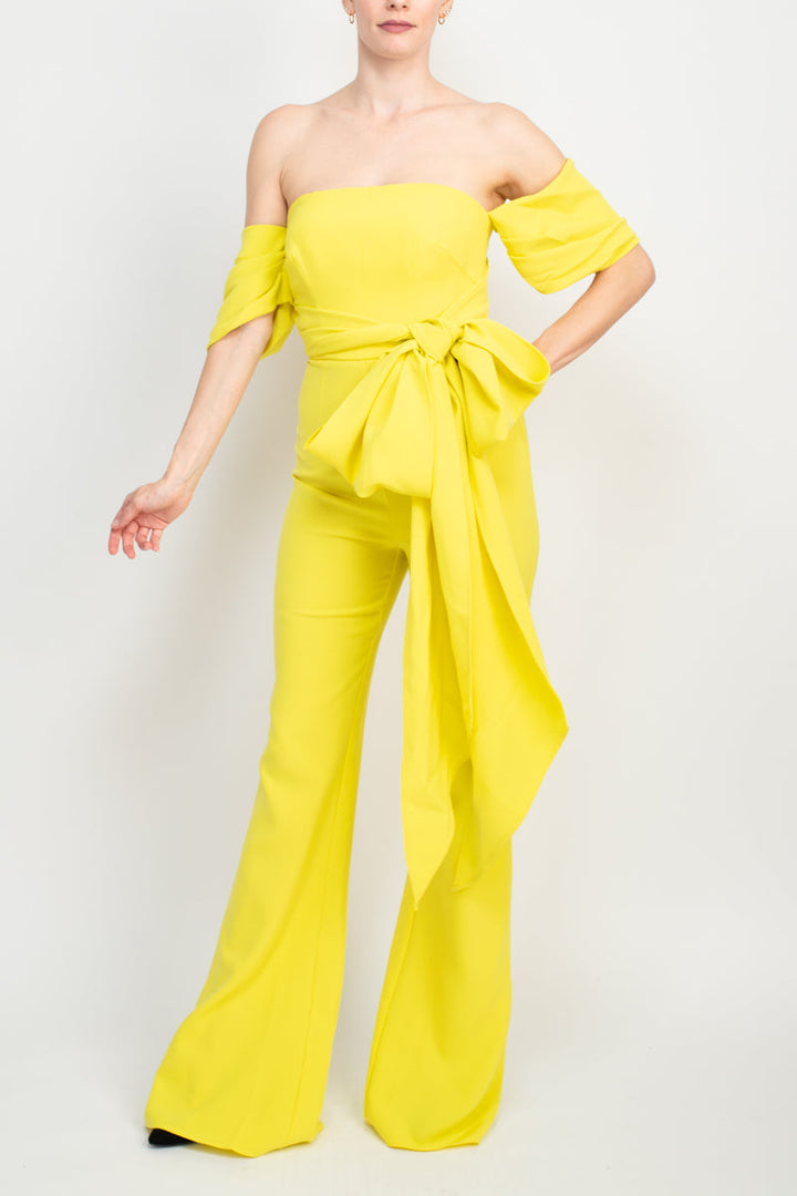 Jovani off the shoulder scuba crepe jumpsuit-4