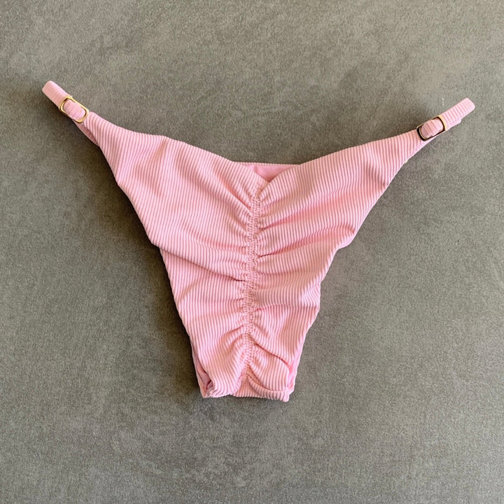 Himalayan Reef Ribbed Tanga Bikini Bottom-1