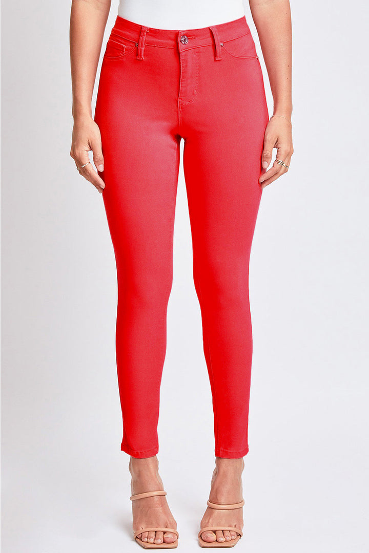 YMI Jeanswear Full Size Hyperstretch Mid-Rise Skinny Jean-1