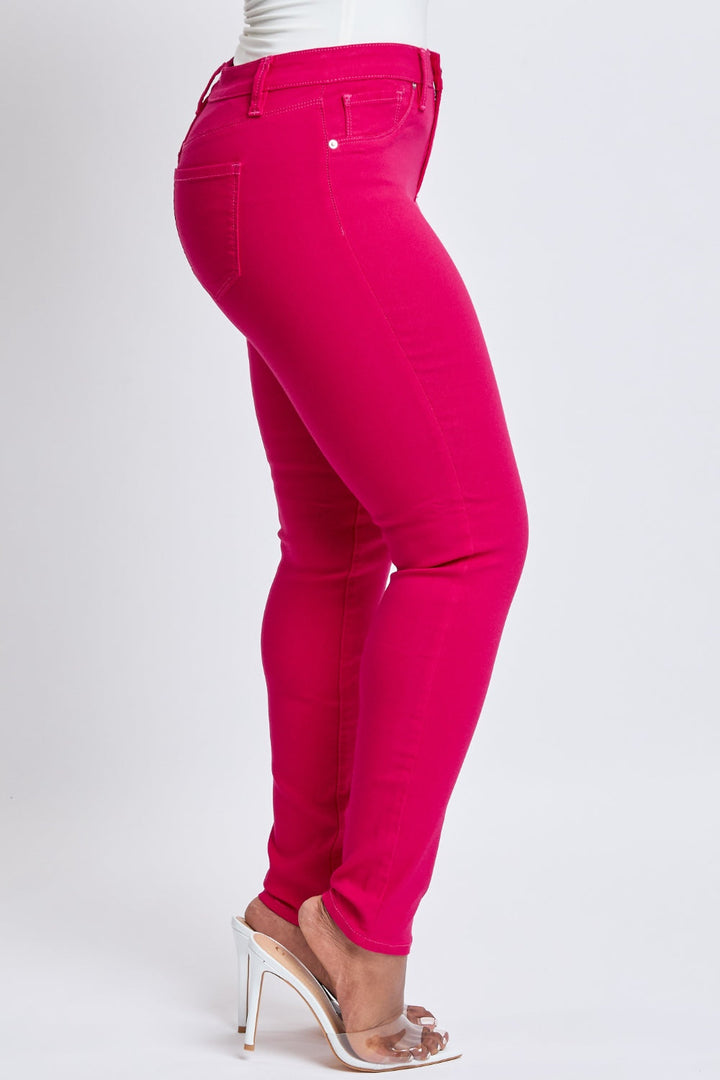 YMI Jeanswear Hyperstretch Mid-Rise Skinny Jeans-2