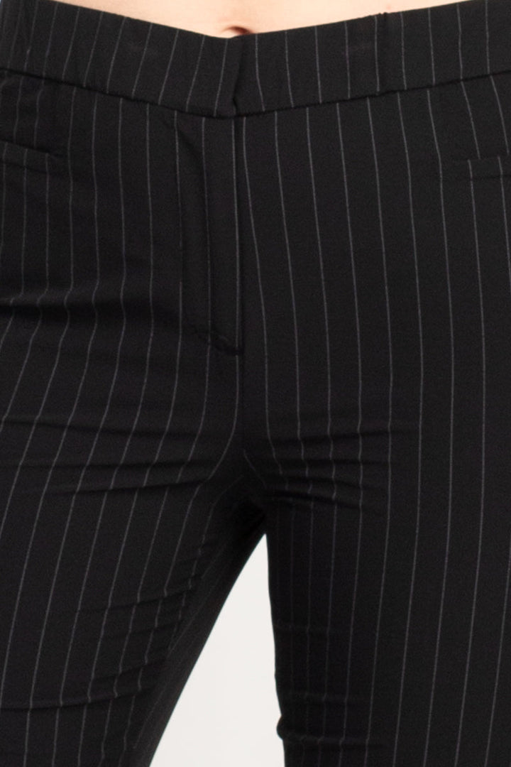 Peace of Cloth textured knit pinstripe dress pant-3