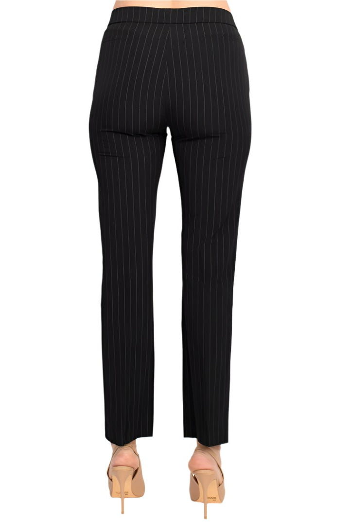 Peace of Cloth textured knit pinstripe dress pant-2