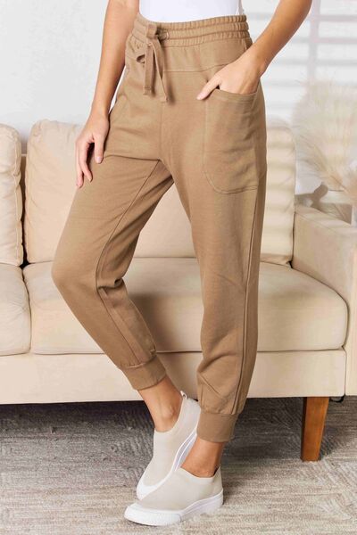 RISEN High Rise Relaxed Joggers-2