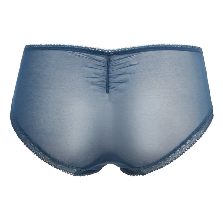 Gossard Swirl Sheer Short Panty Dark Teal-4