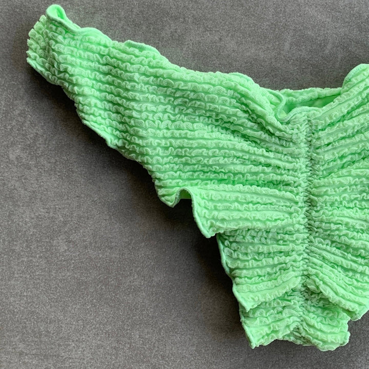 Minty Haze Textured Lili Ripple Bikini Bottom-2