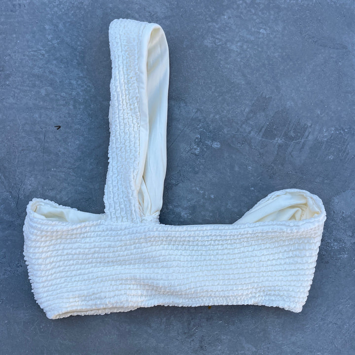 Pearl Textured Greek Bikini Top-2