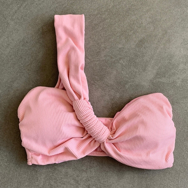 Himalayan Reef Ribbed Greek Bikini Top-0