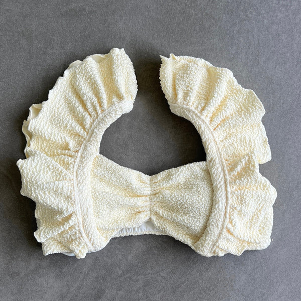 Buttercream Beehive Textured Camille Bikini Top-0