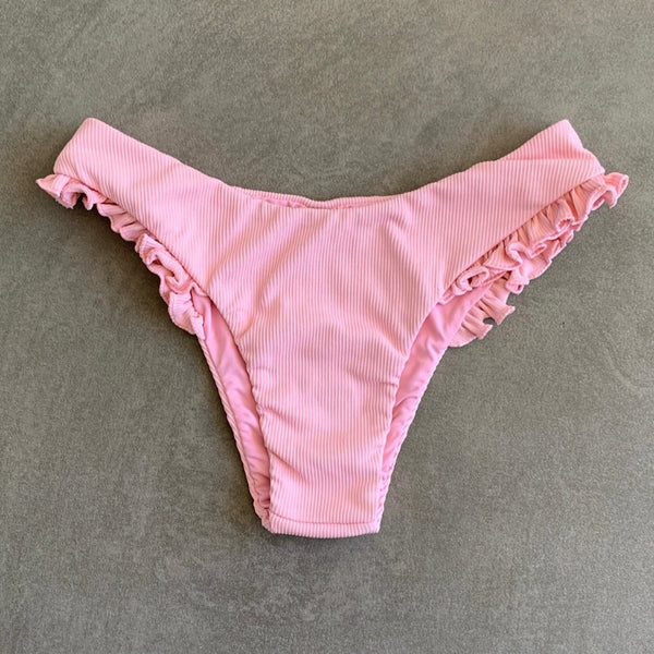 Himalayan Reef Ribbed Yasmin Bikini Bottom-0