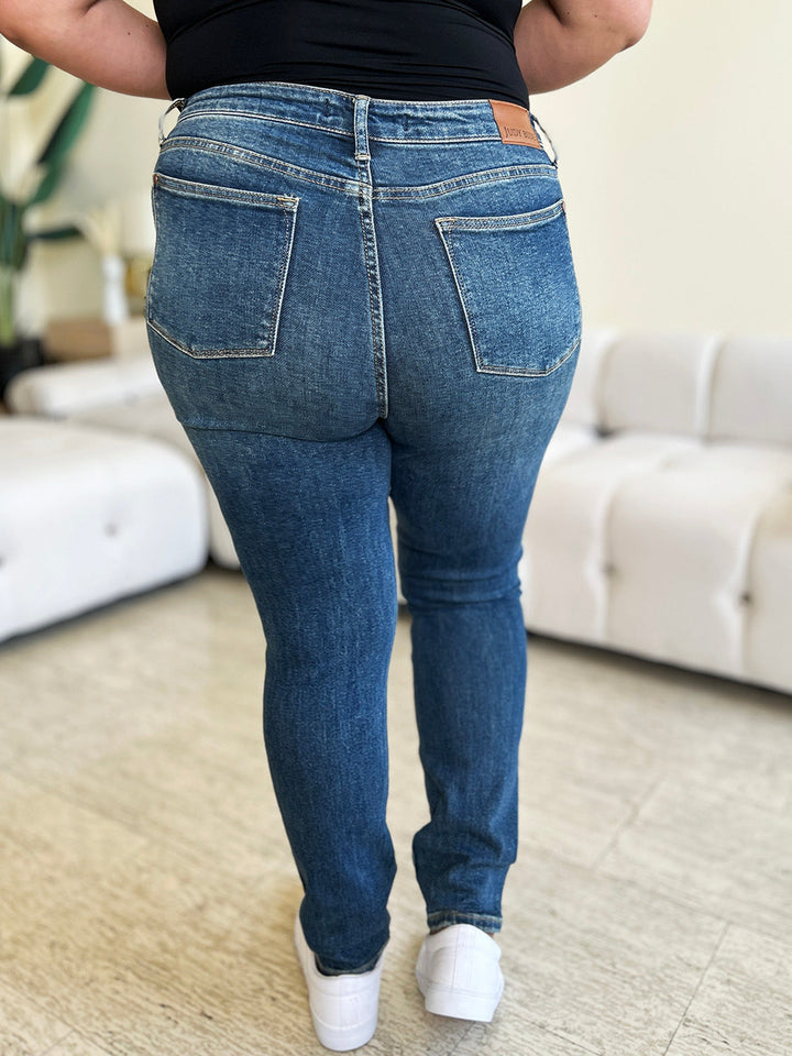 Judy Blue Full Size High Waist Skinny Jeans-1