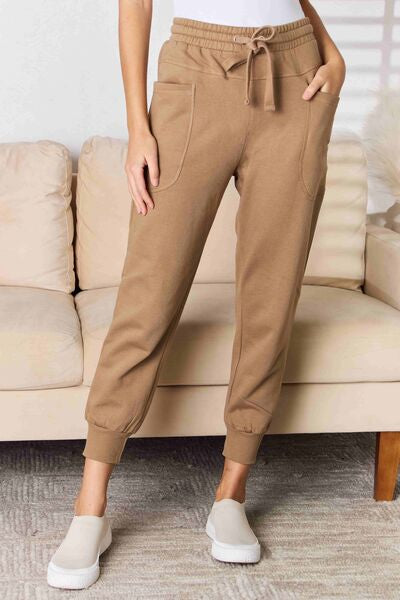RISEN High Rise Relaxed Joggers-0
