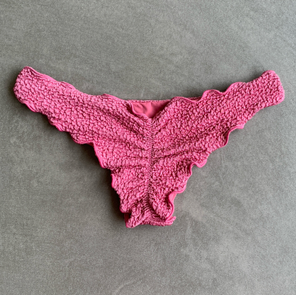 Desert Rose Beehive Textured Lili Ripple Bikini Bottom-0