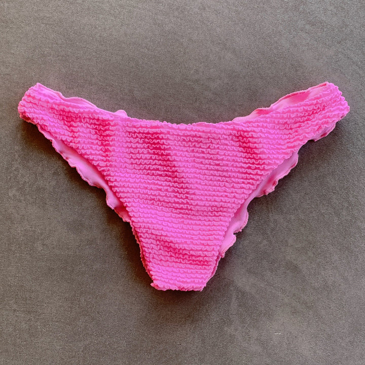Pink Bliss Textured Lili Ripple Bikini Bottom-2
