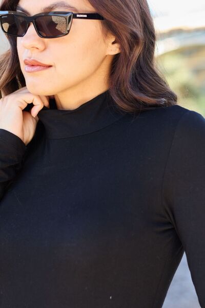 Basic Bae Full Size Mock Neck Long Sleeve Bodysuit-4