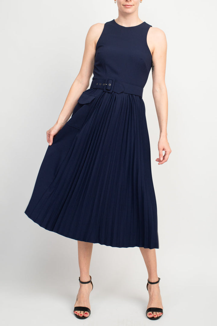 Taylor Midi Scoop Neck Midi Dress-1