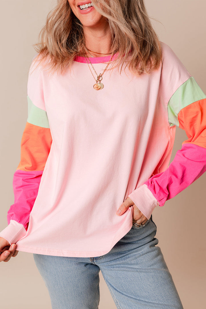 Valentina Long Sleeve Loose Top-3