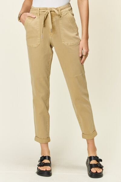 Judy Blue Full Size High Waist Jogger Jeans-0