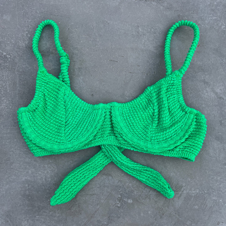 Irish Martini Textured Valerie Bikini Top-0