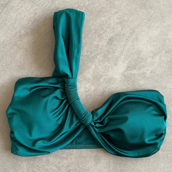 Forest Green Greek Bikini Top-0
