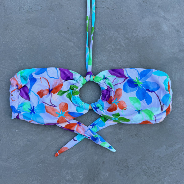 Spring Garden Strapless Bikini Top-0
