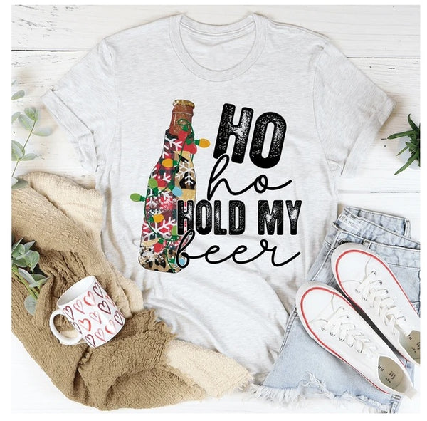Ho Ho Hold My Beer T-Shirt