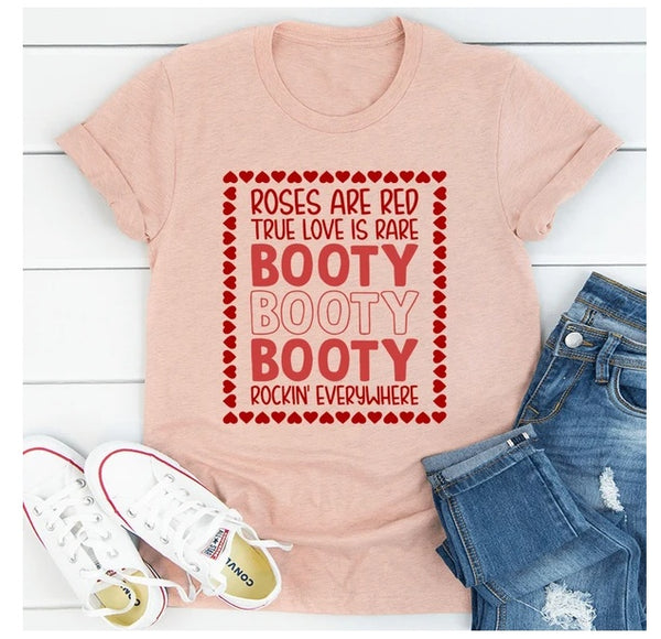 Roses Are Red True Love Is Rare T-Shirt