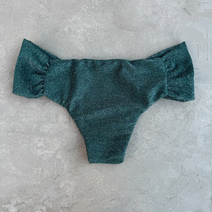 Teal Sparkle Classy Cheeky Bottom-1