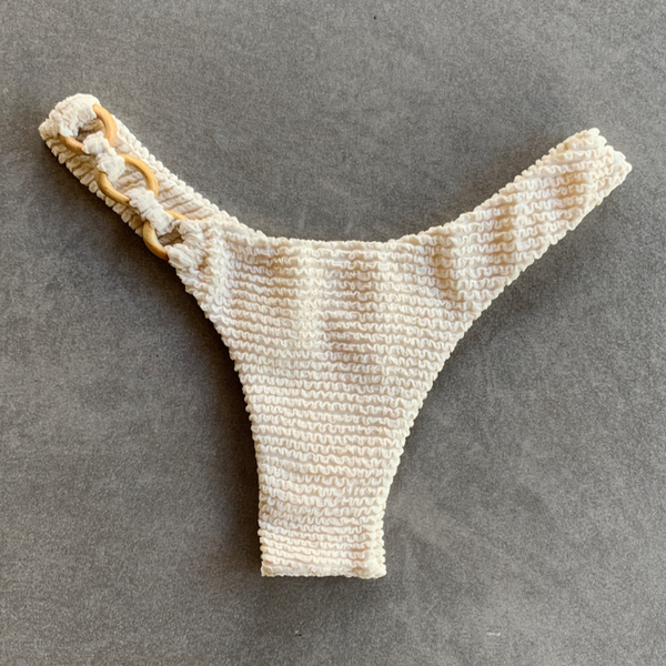 Pearl Textured Bia Bikini Bottom-0