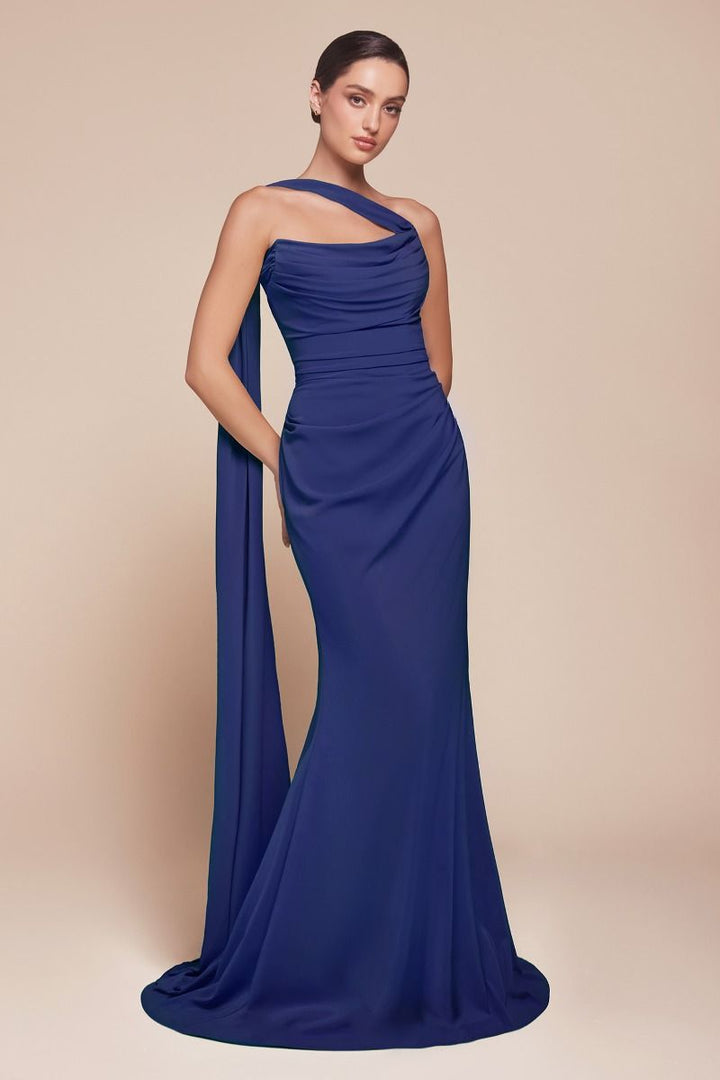 Versitile Tie Chiffon Dress-2