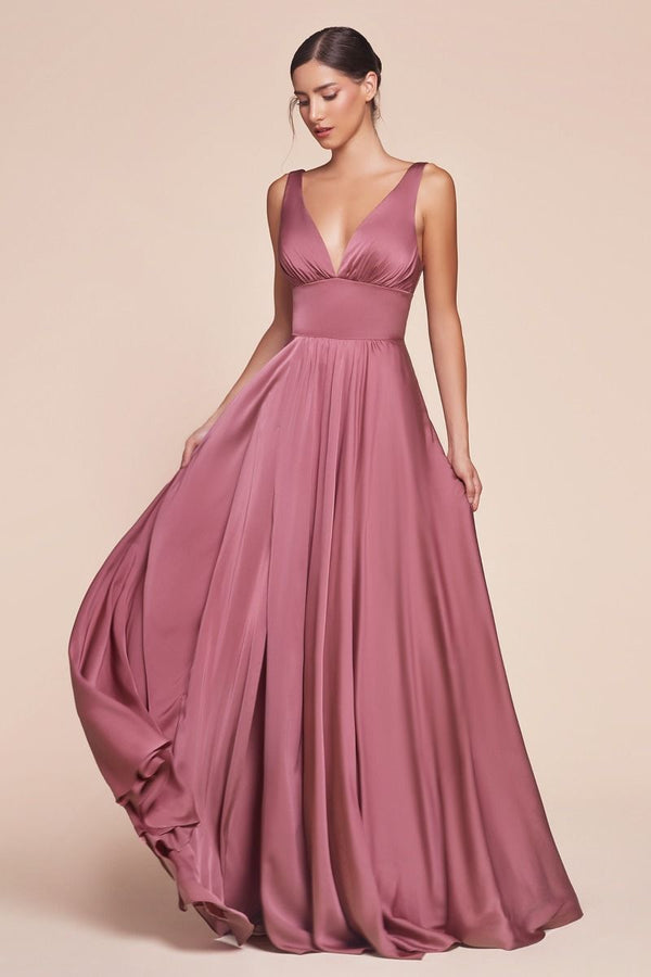 Sofr Satin A-Line Dress - 2-5