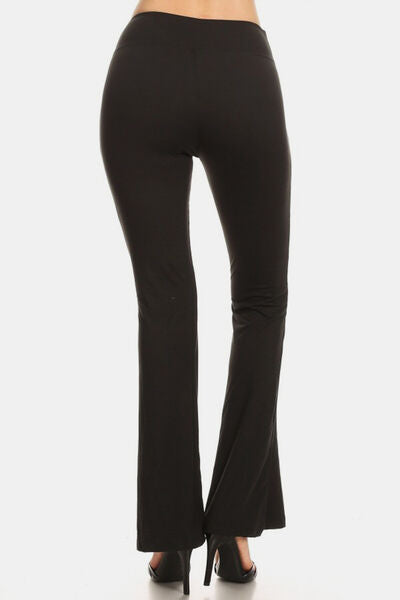 Leggings Depot High Waist Flare Leggings-2