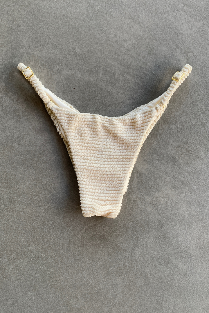Pearl Textured Tanga Bikini Bottom-1