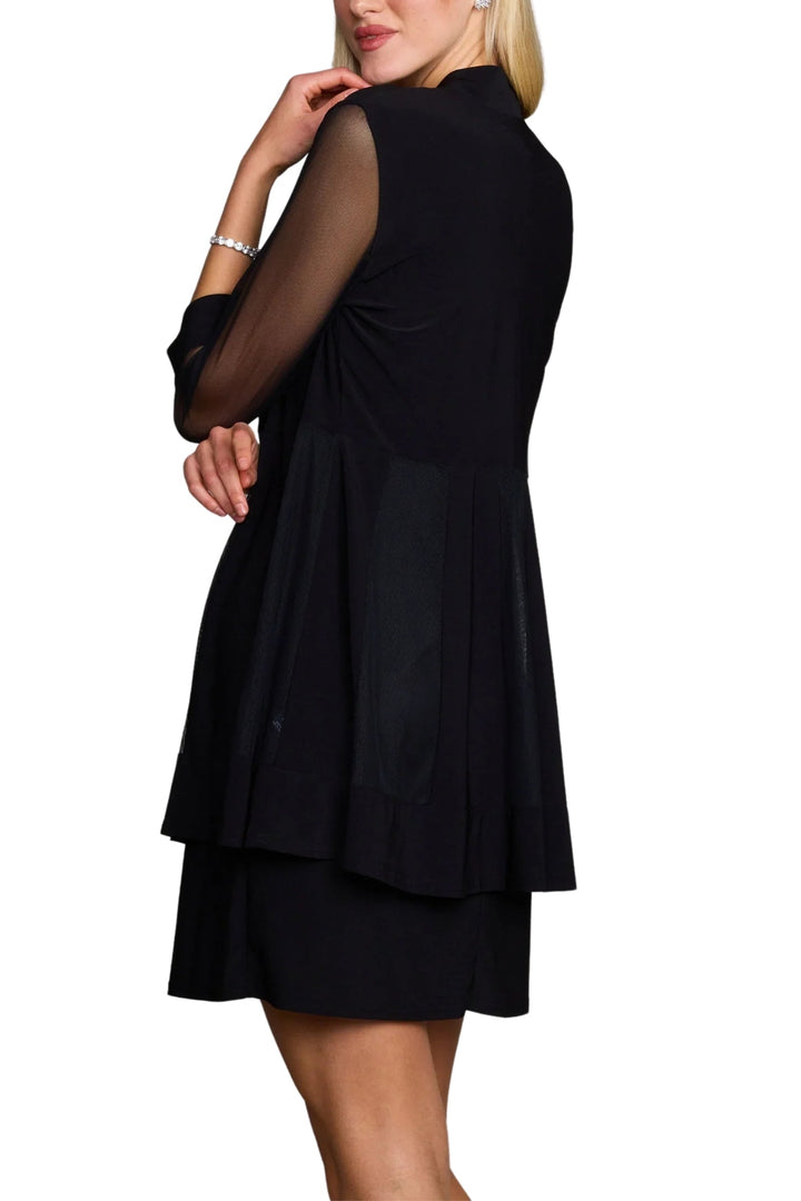 R&M Richards Embellished Panel Jacket Dress-1