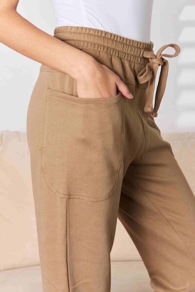 RISEN High Rise Relaxed Joggers-4
