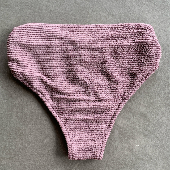 Lavender Mist Textured Marisa Bikini Bottom-1