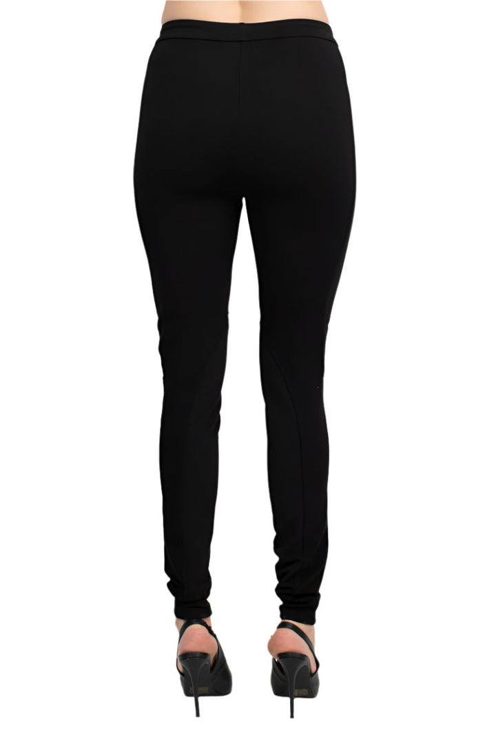 Alberto Makali Mid Waist Pull On Banded Waist Solid Stretch Crepe Pant-2