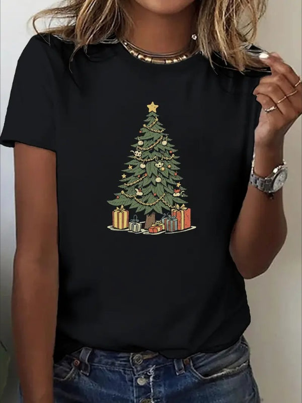 Cats Christmas Women's Tshirt Comfort Fit