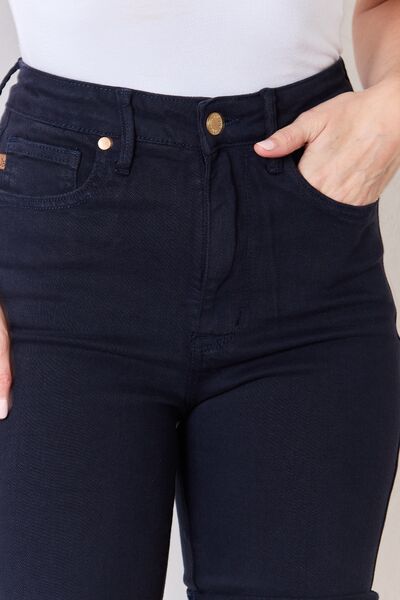 Judy Blue Full Size High Waist Tummy Control Bermuda Shorts-4