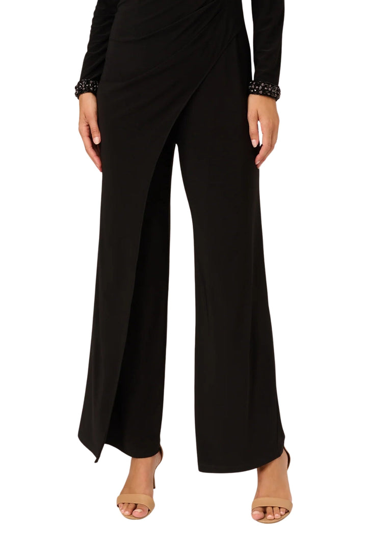 Adrianna Papell Jersey Asymmetric Neck Jumpsuit-3