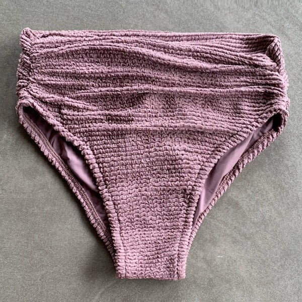 Lavender Mist Textured Marisa Bikini Bottom-0