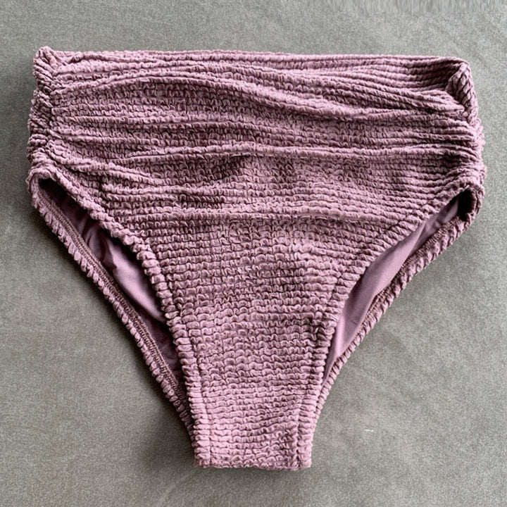 Lavender Mist Textured Marisa Bikini Bottom-0