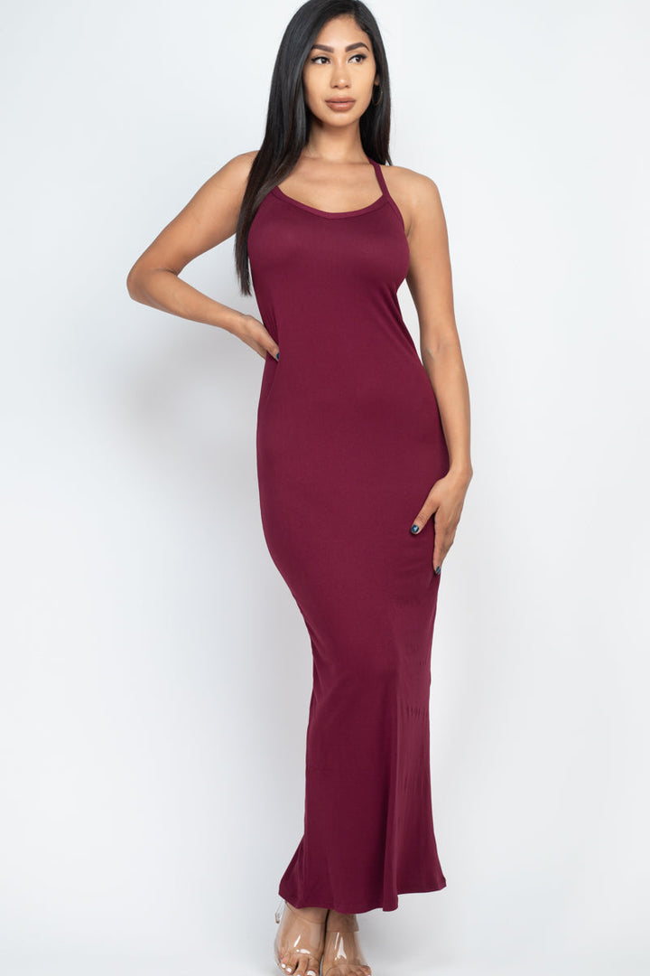 Racer Back Maxi Dress (CAPELLA)-6