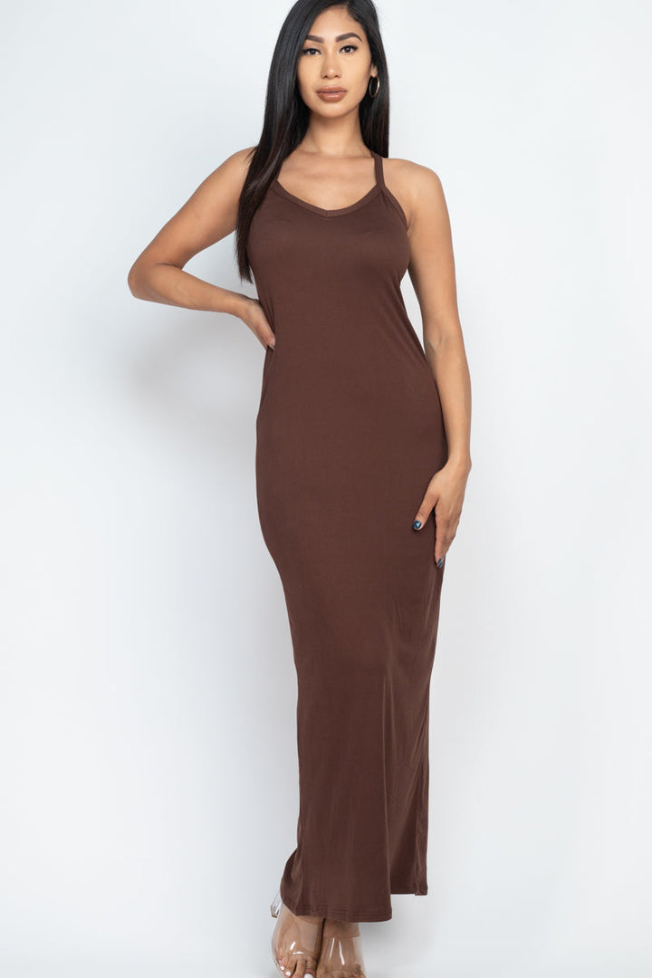 Racer Back Maxi Dress (CAPELLA)-7