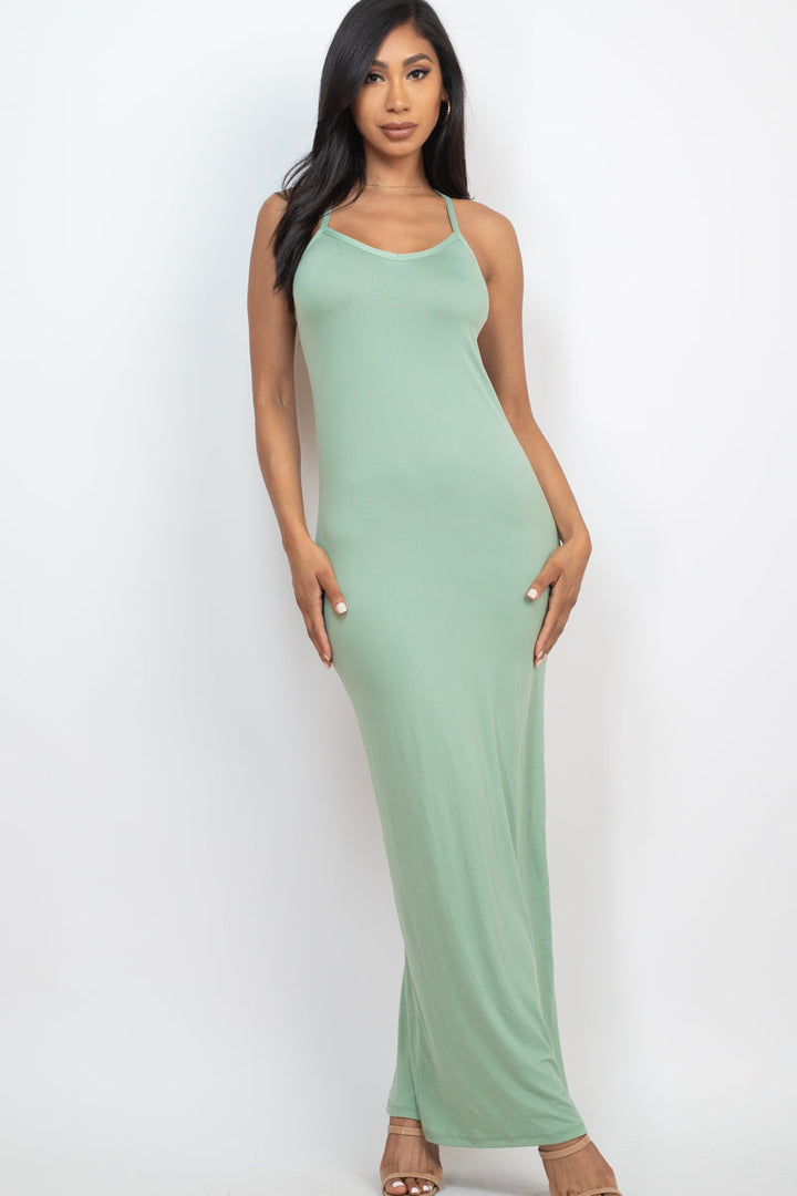 Racer Back Maxi Dress (CAPELLA)-11