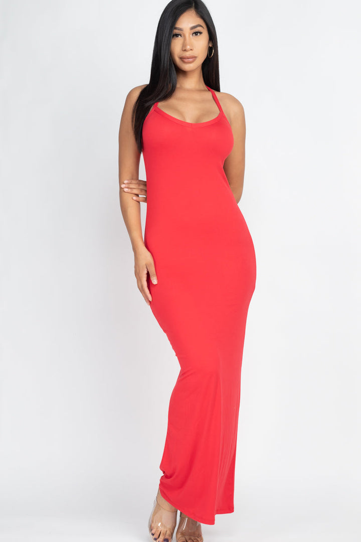 Racer Back Maxi Dress (CAPELLA)-14