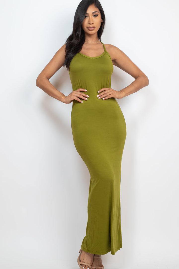 Racer Back Maxi Dress (CAPELLA)-13