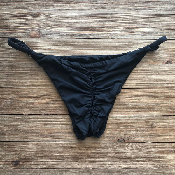 Light Black Tanga Bottom-0